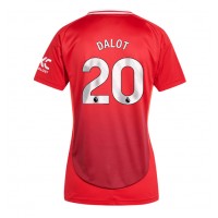 Camisa de time de futebol Manchester United Diogo Dalot #20 Replicas 1º Equipamento Feminina 2024-25 Manga Curta